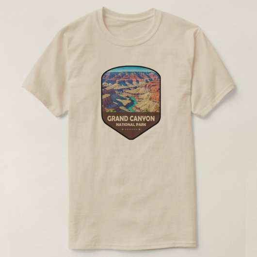 Grand Canyon National Park Shield T-Shirt (Design vorne)