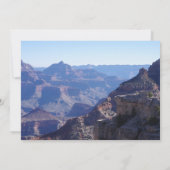 Grand Canyon National Park, South Rim Einladung (Rückseite)
