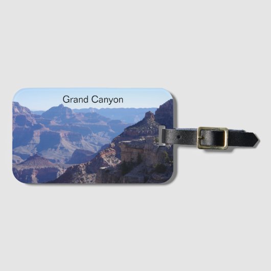 Grand Canyon National Park, South Rim Gepäckanhänger (Vorderseite (Horizontal))