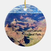 Grand Canyon National Park South Rim Keramik Ornament (Hinten)
