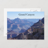 Grand Canyon National Park, South Rim Postkarte (Vorne/Hinten)