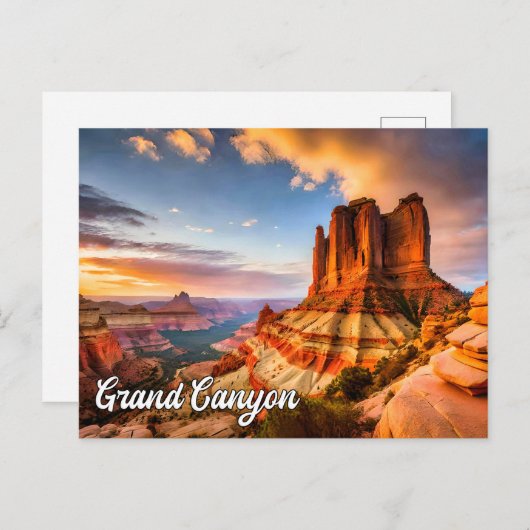 Grand Canyon National Park, Vereinigte Staaten Postkarte (Vorne/Hinten)