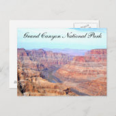 Grand Canyon National Park West Rim Postkarte (Vorne/Hinten)
