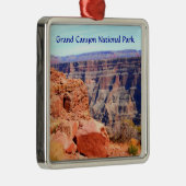 Grand Canyon National Park West Rim Silbernes Ornament (Rechts)