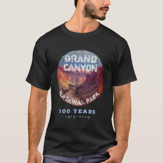 Grand Canyon Nationalpark 100 Jahre 19192019 für T-Shirt