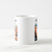 Grand Canyon Nationalpark Abstrakt Illustration Kaffeetasse (Mittel)