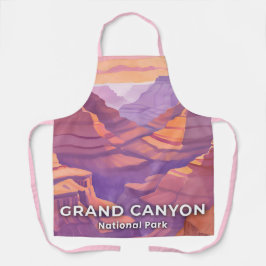 Grand Canyon Nationalpark Aquarell Reise Kunst Schürze