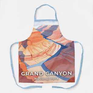 Grand Canyon Nationalpark Aquarell Reise Schürze