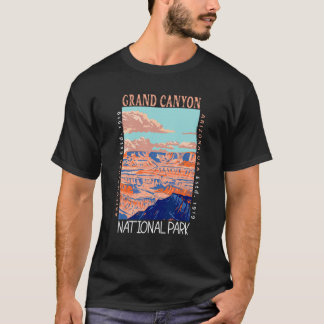 Grand Canyon Nationalpark Arizona Distressed Vint T-Shirt