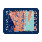 Grand Canyon Nationalpark Arizona Magnet (Horizontal)