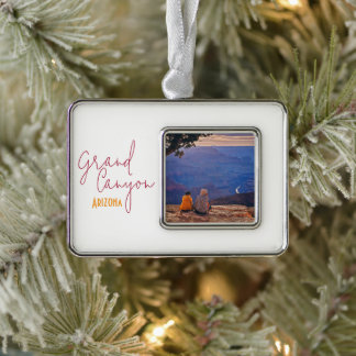 Grand Canyon Nationalpark Arizona Souvenir Christ Rahmen-Ornament Silber