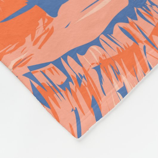 Grand Canyon Nationalpark Arizona Vintag Fleecedecke (Ecke)