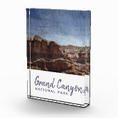 Grand Canyon Nationalpark Arizona Vintag Fotoblock (Rechts)