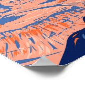 Grand Canyon Nationalpark Arizona Vintag Poster (Ecke)