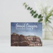 Grand Canyon Nationalpark Arizona Vintag Postkarte (Stehend Vorderseite)