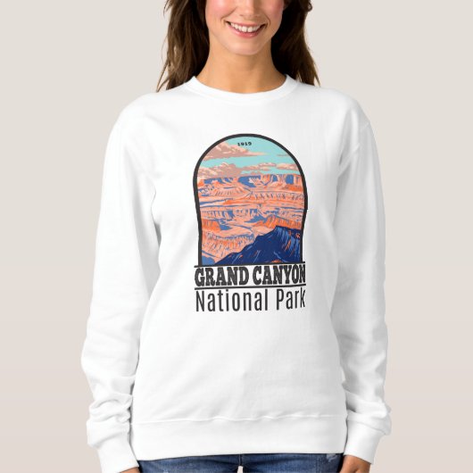 Grand Canyon Nationalpark Arizona Vintag Sweatshirt (Vorderseite)