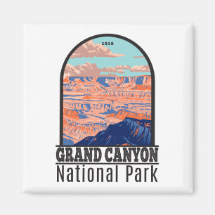 Grand Canyon Nationalpark Arizona Vintage Magnet