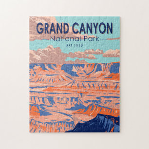 Grand Canyon Nationalpark Arizona Vintage Puzzle