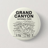 Grand Canyon Nationalpark Art Button (Vorderseite)