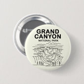 Grand Canyon Nationalpark Art Button (Vorne & Hinten)