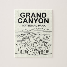 Grand Canyon Nationalpark Art Puzzle