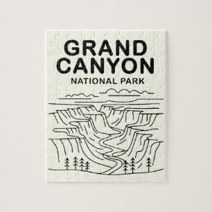Grand Canyon Nationalpark Art Puzzle