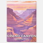Grand Canyon Nationalpark California Magnet (Vorderseite)