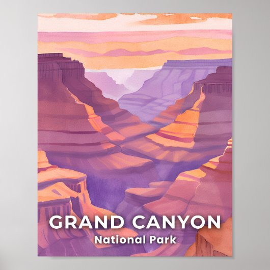 Grand Canyon Nationalpark California Poster (Vorne)