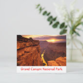Grand Canyon Nationalpark California Postkarte (Stehend Vorderseite)