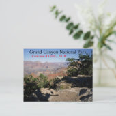 Grand Canyon Nationalpark Centennial 2019 Postkarte (Stehend Vorderseite)