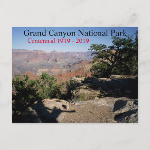 Grand Canyon Nationalpark Centennial 2019 Postkarte