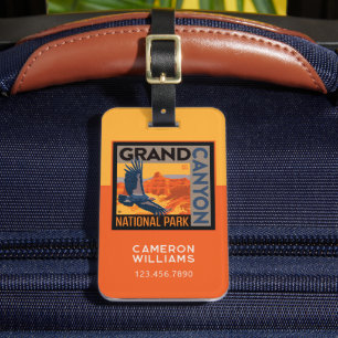 Grand Canyon Nationalpark Condors Gepäckanhänger