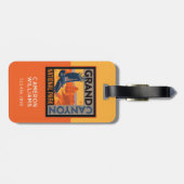 Grand Canyon Nationalpark | Condors Gepäckanhänger (Rückseite horizontal)