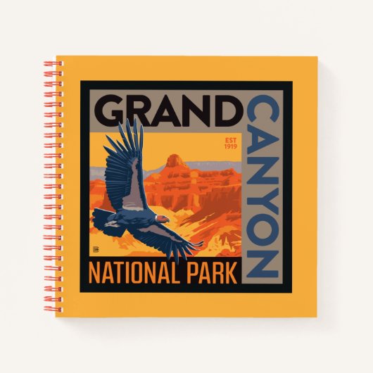 Grand Canyon Nationalpark | Condors Notizblock (Vorderseite)