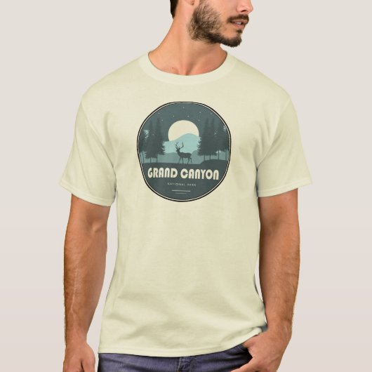 Grand Canyon Nationalpark Deer T-Shirt (Vorderseite)