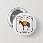 Grand Canyon Nationalpark Donkey Button (Vorne & Hinten)