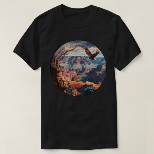 Grand Canyon Nationalpark Eagle T-Shirt (Design vorne)