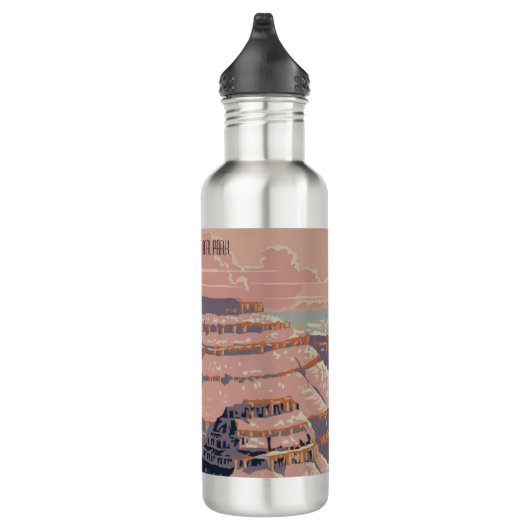 Grand Canyon Nationalpark Edelstahlflasche (Rechts)