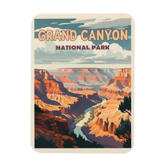 Grand Canyon Nationalpark - Ein Naturwunder Magnet (Vertikal)