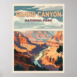 Grand Canyon Nationalpark - Ein Naturwunder Poster