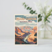 Grand Canyon Nationalpark - Ein Naturwunder Postkarte (Stehend Vorderseite)