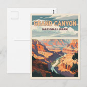 Grand Canyon Nationalpark - Ein Naturwunder Postkarte (Vorne/Hinten)