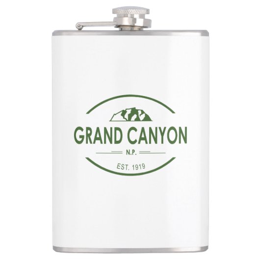 Grand Canyon Nationalpark Flachmann (Vorderseite)