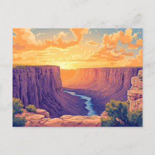 Grand Canyon Nationalpark Happy Holidays Karte