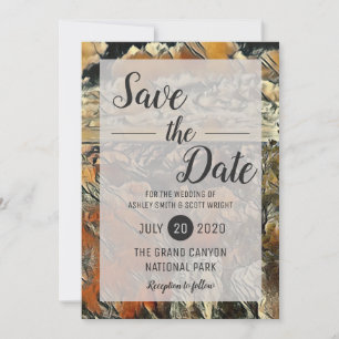 Grand Canyon Nationalpark Hochzeit retten Datum Save The Date