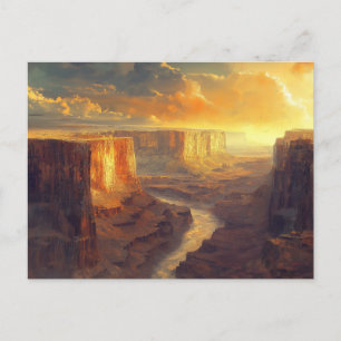 Grand Canyon Nationalpark Holiday Postcard Feiertagspostkarte