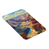 Grand Canyon Nationalpark Illustration Magnet (Rechte Seite)