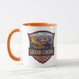Grand Canyon Nationalpark Illustration Tasse