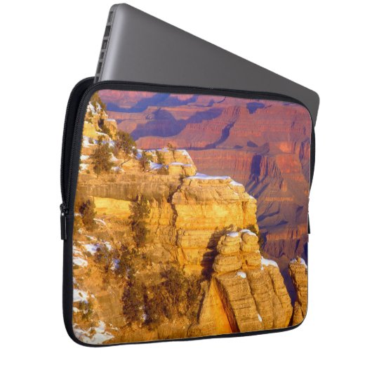Grand Canyon Nationalpark im Winter Laptopschutzhülle (Vorne Rechts)