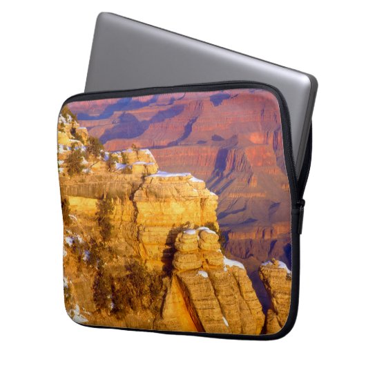 Grand Canyon Nationalpark im Winter Laptopschutzhülle (Vorderseite Links)